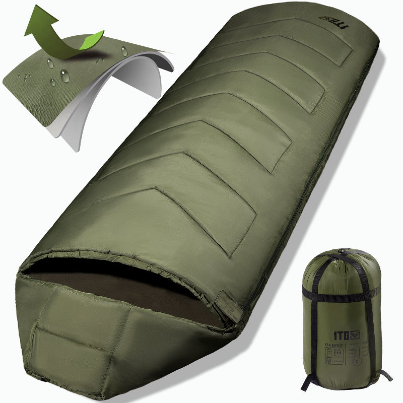 1TG Sea Eagle Sleeping Bag 丨EN Certified & Enhanced Warmth/ Cold-Weather Comfort