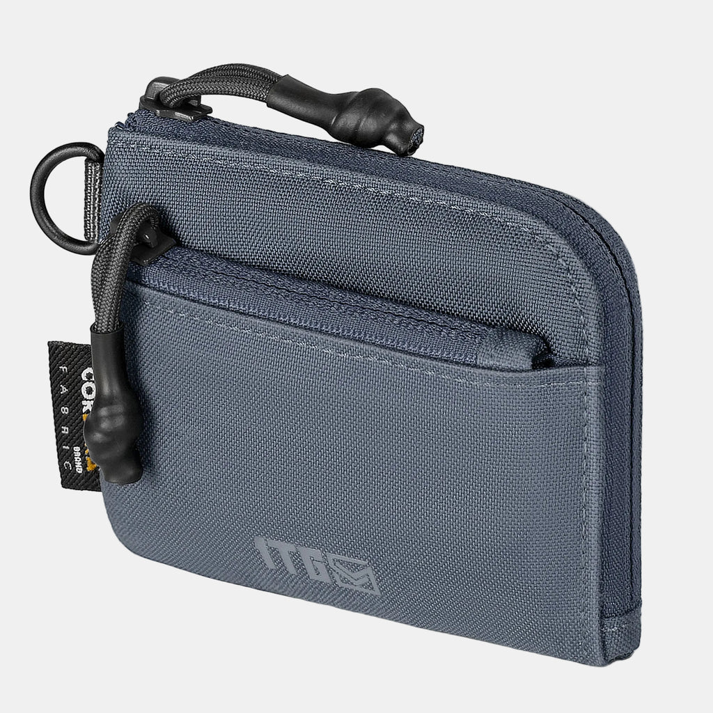 1TG EDC Coin Pouch Minimalist Wallet | With Belt clip & 500D CORDURA