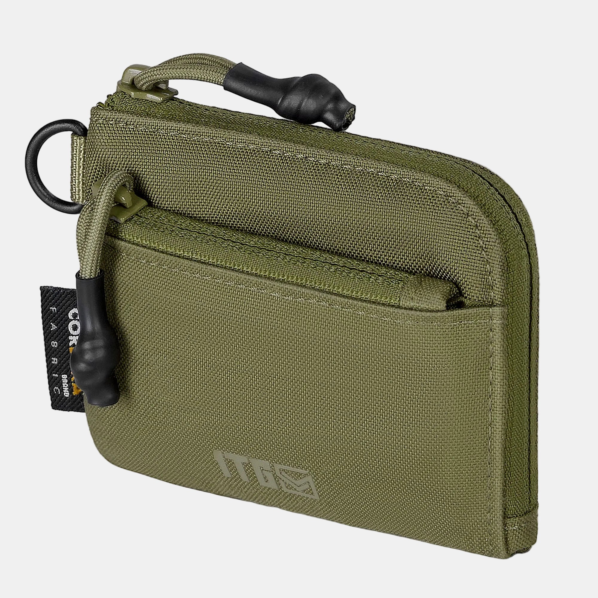1TG EDC Coin Pouch Minimalist Wallet | With Belt clip & 500D CORDURA