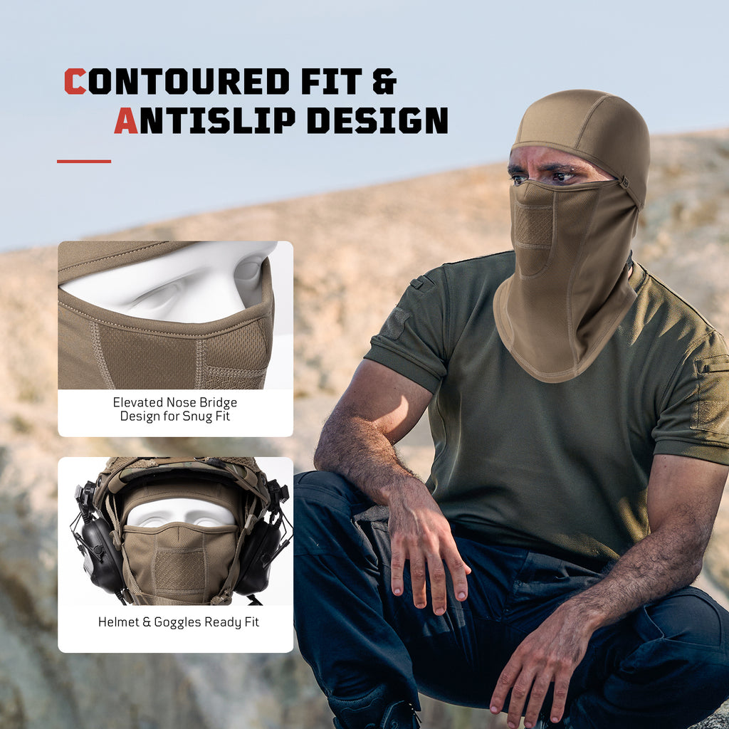 1TG Full Face Cycling Mask | Balaclava for Biking, Skiing & Motorcycle