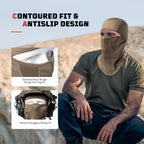 1TG Full Face Cycling Mask | Balaclava for Biking, Skiing & Motorcycle