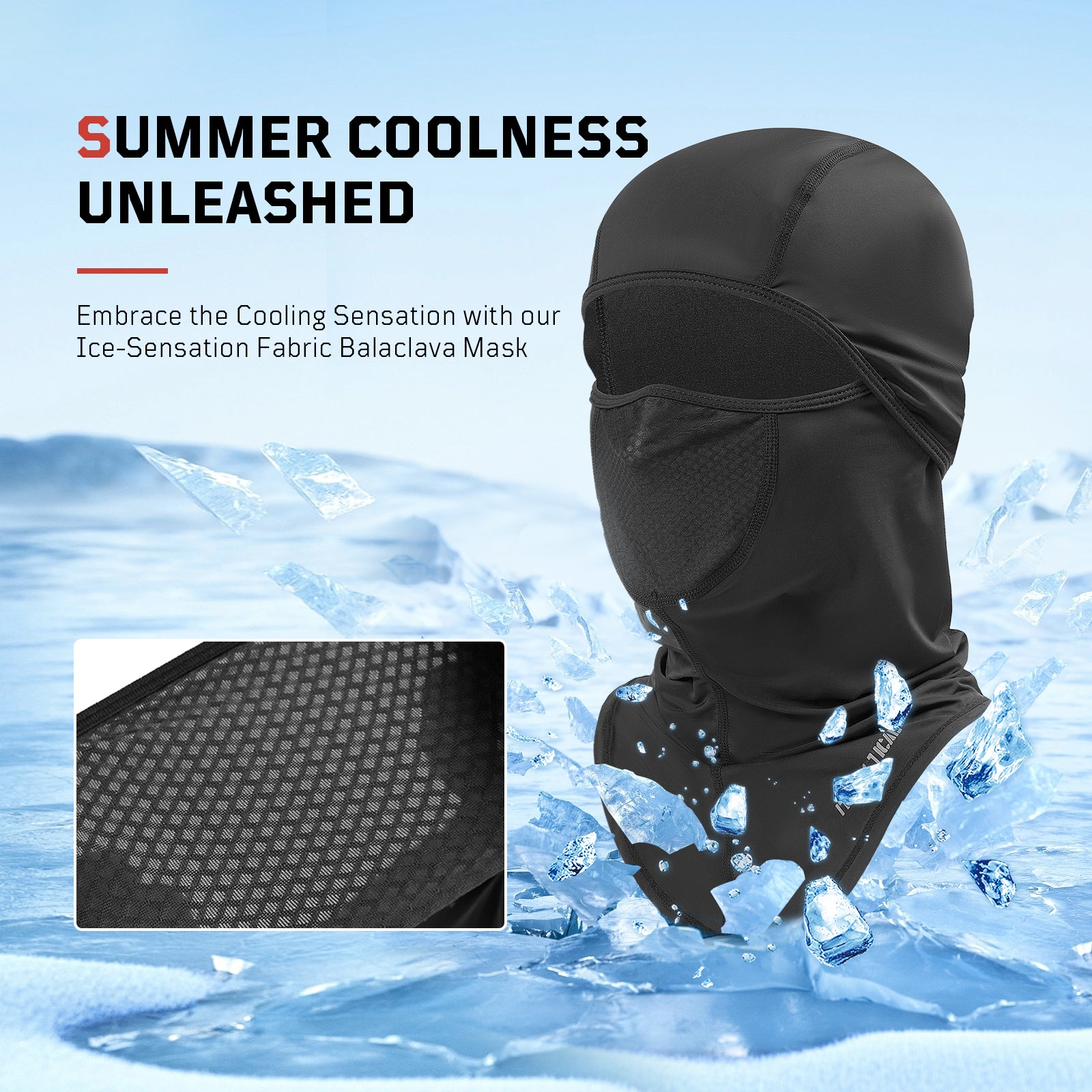 1TG Summer Balaclava Full Face Mask 02 丨Full Face Protection &UV protection