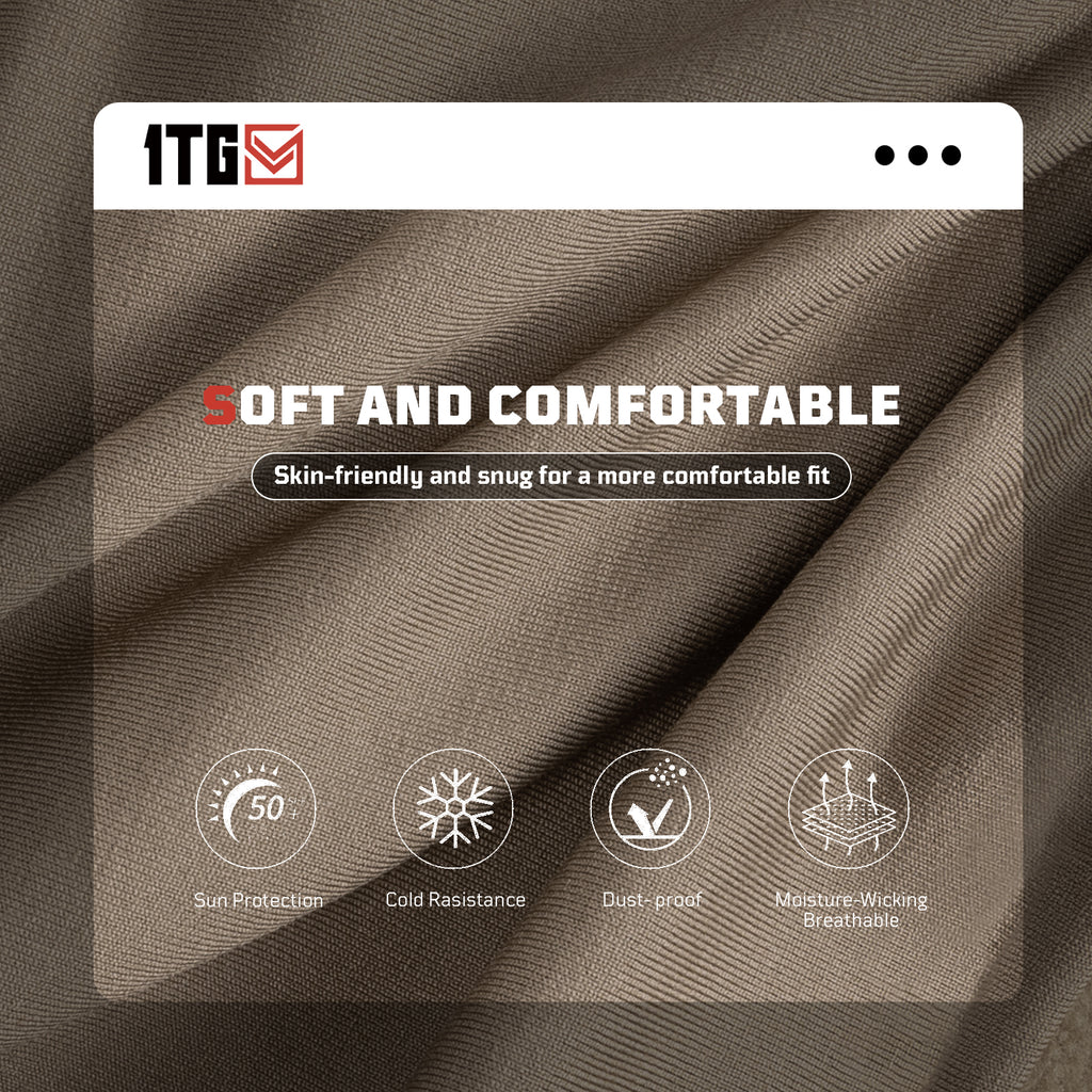 1TG Full Face Cycling Mask | Balaclava for Biking, Skiing & Motorcycle