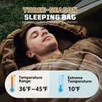 1TG Owl Sleeping Bag (230gsm) | Lightweight Comfort & Multi-Season Use