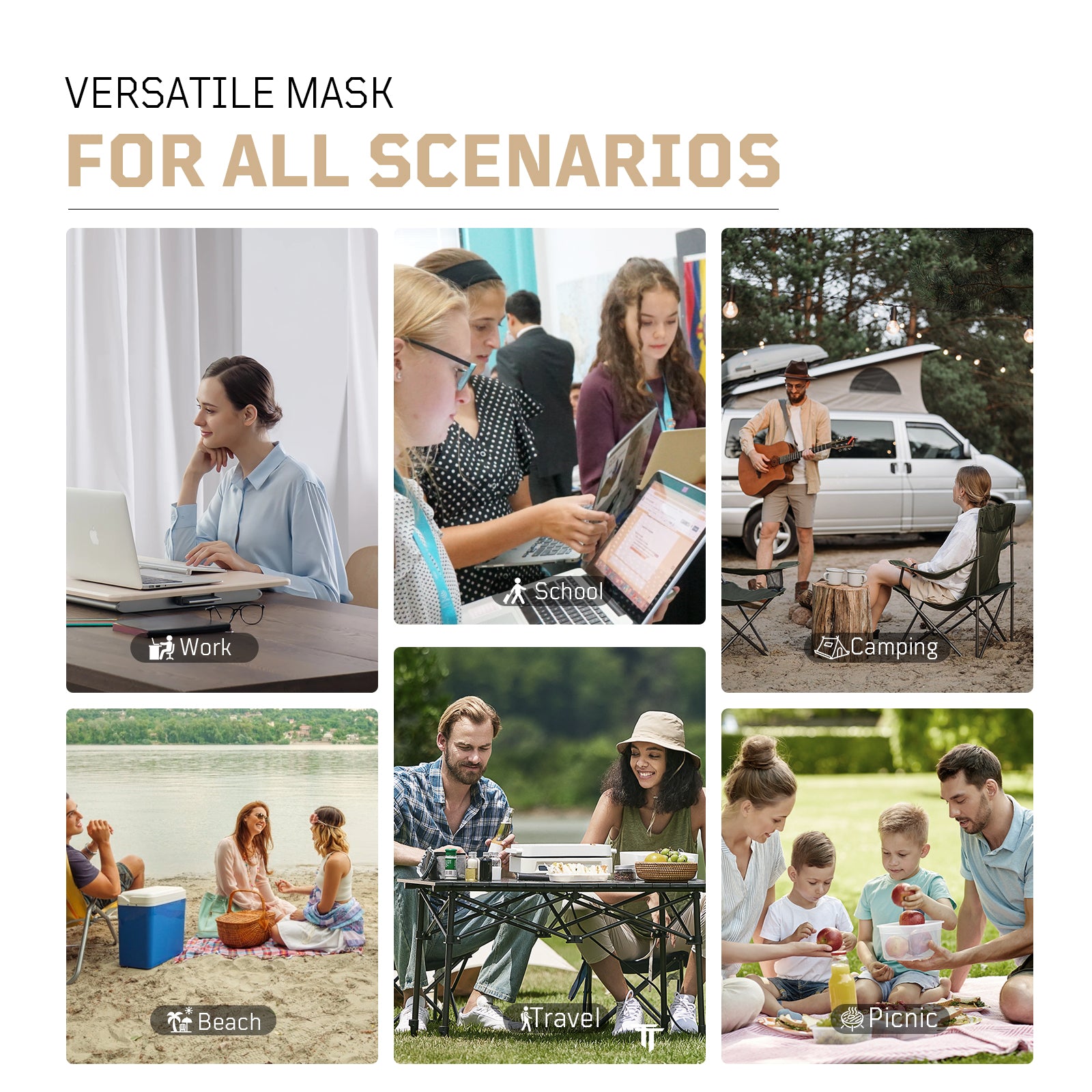 1TG Insulated Reusable Lunch Bag | Expandable from 18L to 24L, Double-Layer Design & Leak-Proof