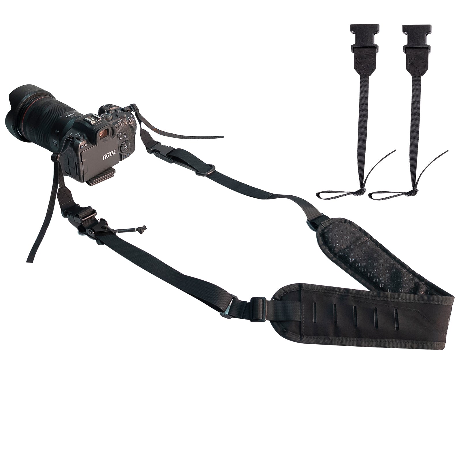 1TG 2-Point Camera strap 03丨 With shoulder pads&Quick-Adjust
