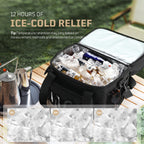 1TG Insulated Reusable Lunch Bag | Expandable from 18L to 24L, Double-Layer Design & Leak-Proof