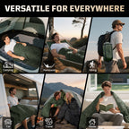 1TG 3M Thinsulate  380T Camping Blanket | With Snap Buttons & Water resistant