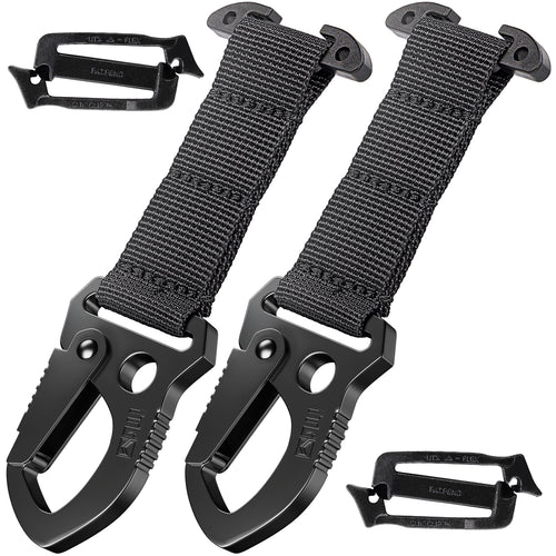 gear clip Tactical MOLLE Clip | T-Mount HK Hook, 110 lb Rated, EDC Ready