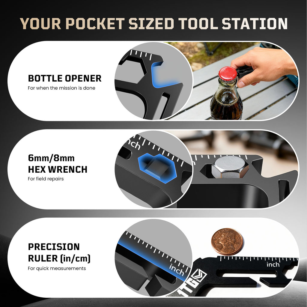 1TG Multi-functional Heavy Duty Carabiner