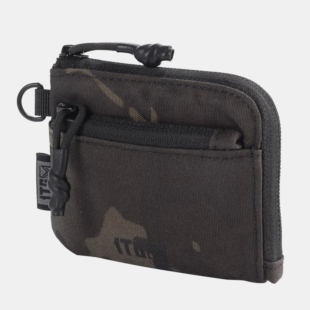 1TG EDC Coin Pouch Minimalist Wallet | With Belt clip & 500D CORDURA