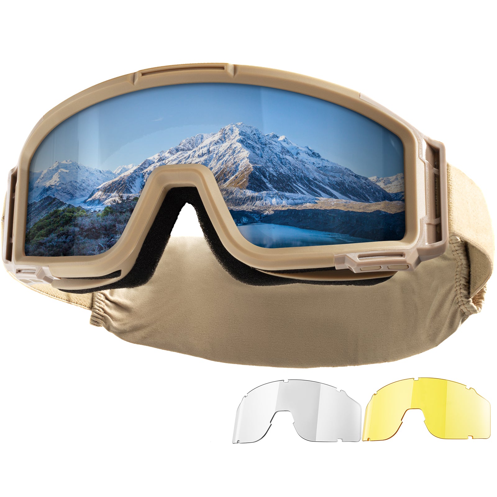 1TG Tactical Safety Goggles 02 | Impact-resistant, anti-fog & full-coverage