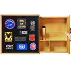 1TG Wooden Hidden Concealment Shelf 01 | Secret Storage with Photo Frame & Patch Display