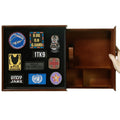 1TG Wooden Hidden Concealment Shelf 01 | Secret Storage with Photo Frame & Patch Display