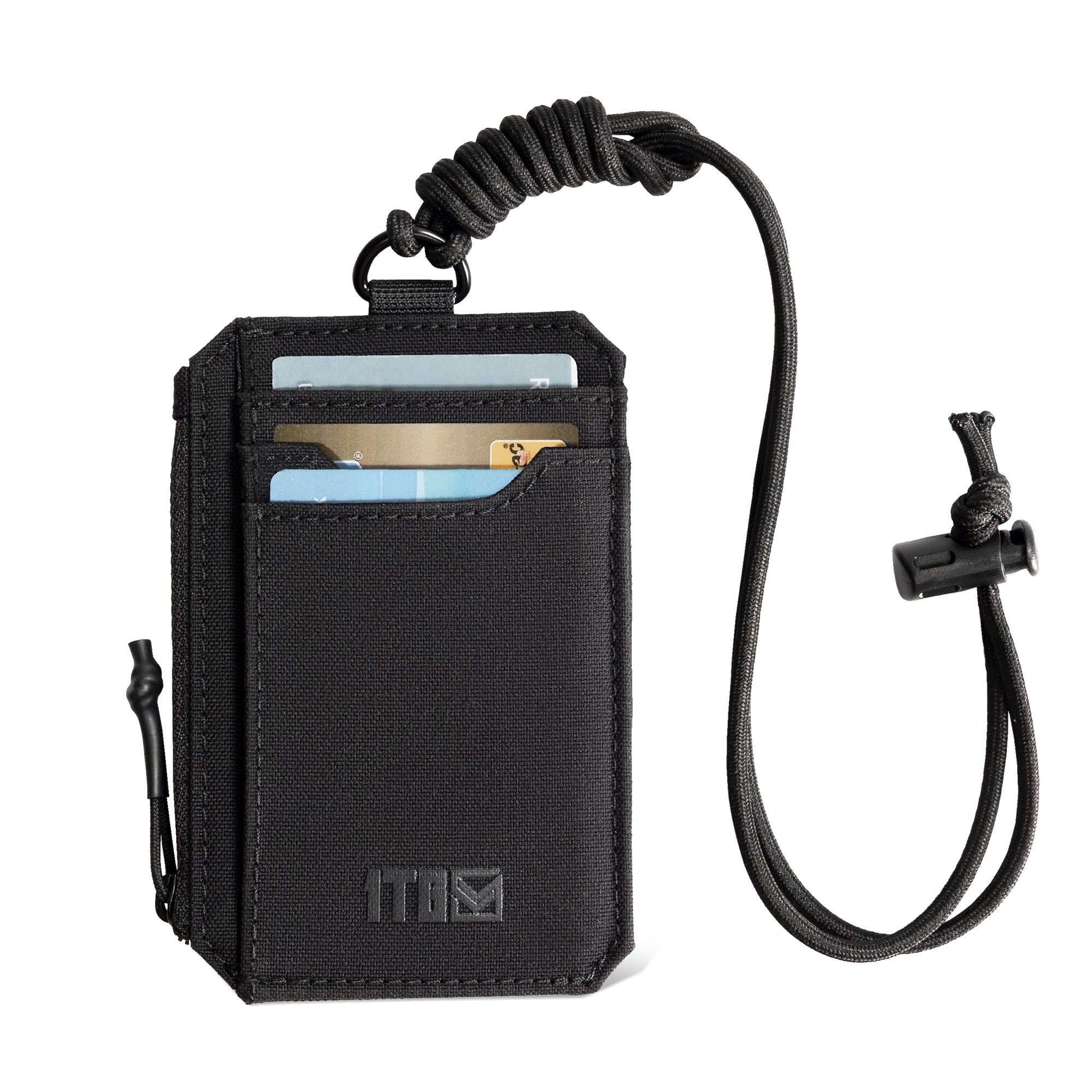 1TG Men's Slim Wallet | 500D Nylon, RFID Blocking & AirTag Slot