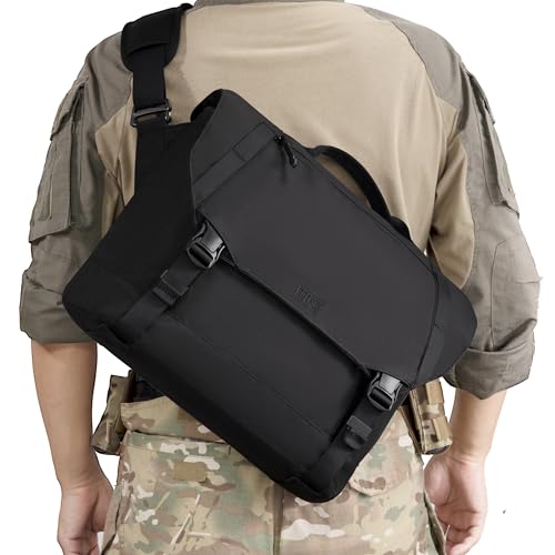 1TG Fashion  Messenger Bag 丨Large Capacity & Adjustable Straps For 15.6" laptops