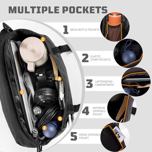 1TG Fashion  Messenger Bag 丨Large Capacity & Adjustable Straps For 15.6" laptops
