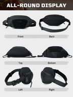 1TG Unisex Waist Bag 02丨Convertible Waist Bag &  Adjustable waist 36.1"-52"