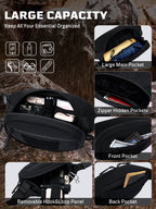 1TG Unisex Waist Bag 01 | MOLLE System & Adjustable waist 32"-47.2"