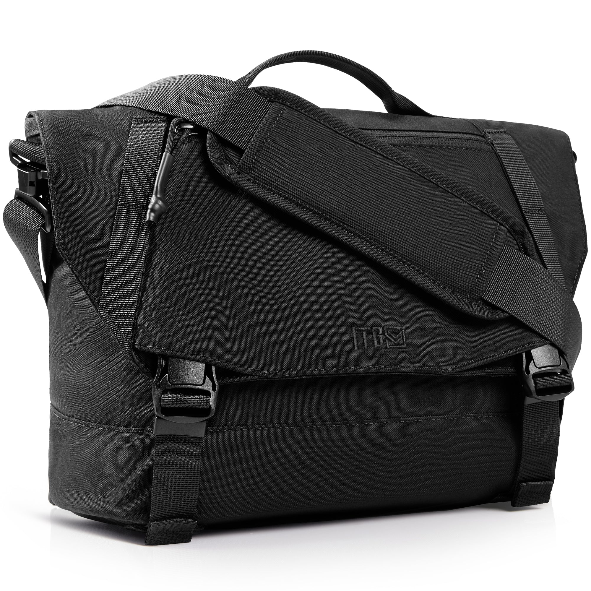 1TG Unisex Classic Messenger Bag丨Adjustable Strap & For 12.9" iPad