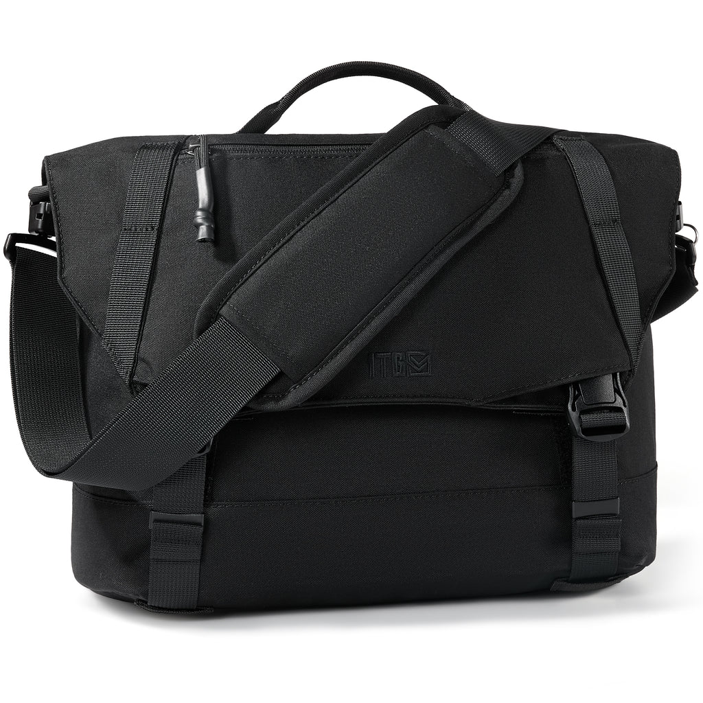 1TG Unisex Classic Messenger Bag丨Adjustable Strap & For 12.9" iPad