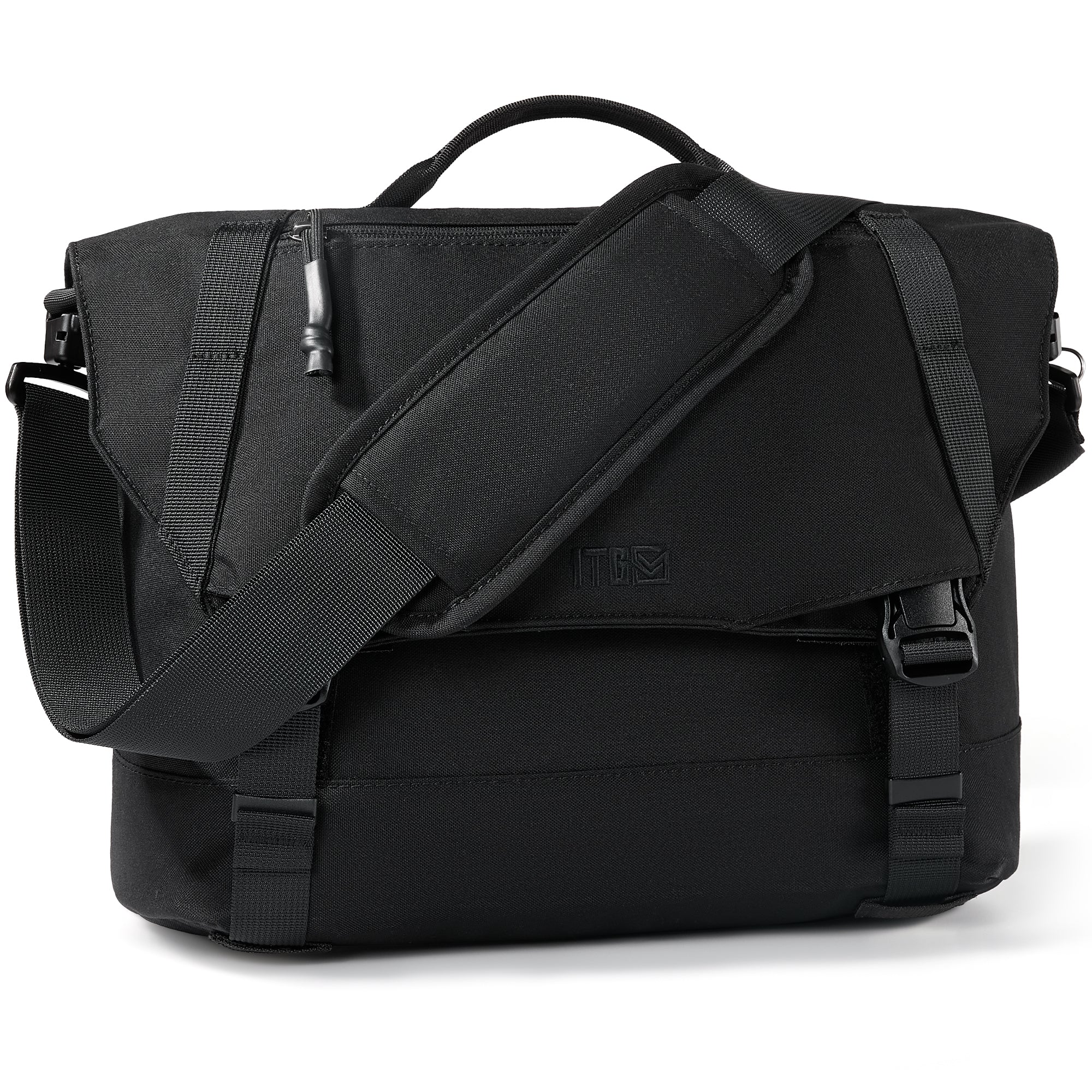 1TG Unisex Classic Messenger Bag丨Adjustable Strap & For 12.9" iPad
