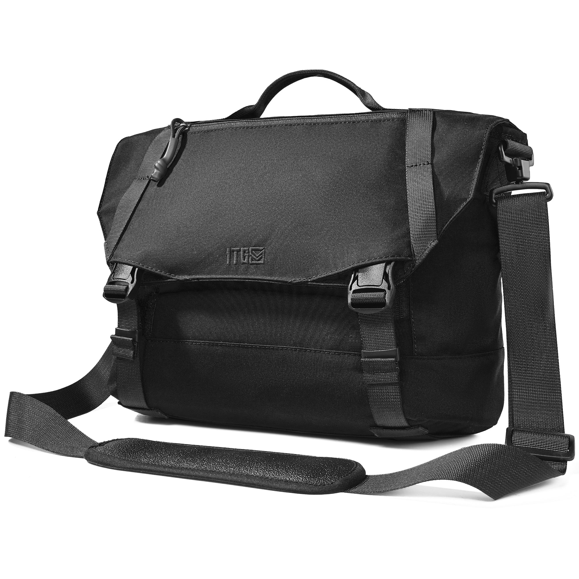 1TG Unisex Classic Messenger Bag丨Adjustable Strap & For 12.9" iPad