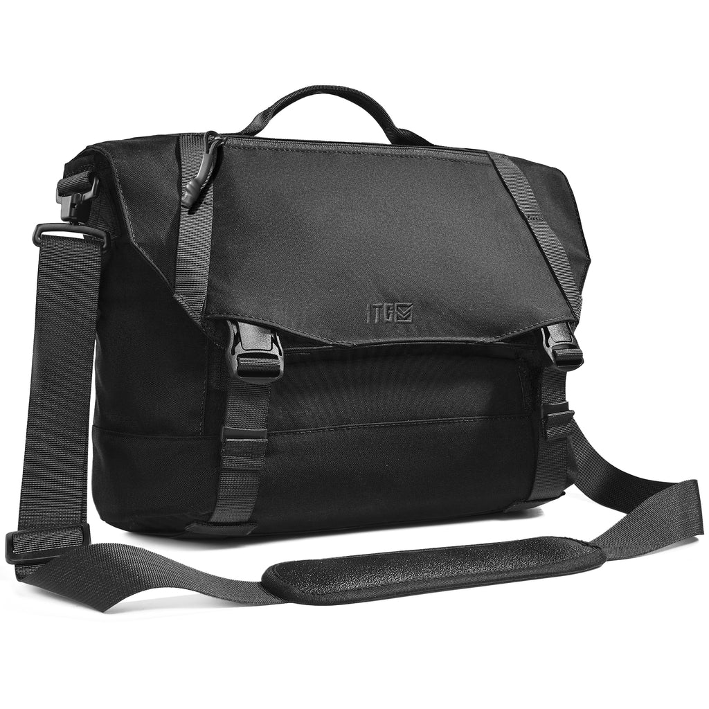 1TG Unisex Classic Messenger Bag丨Adjustable Strap & For 12.9" iPad