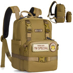 1TG Multi-Functional Kids Backpack 丨 with Patch&Modular Design (Ages 3-6)