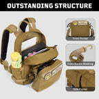 1TG Multi-Functional Kids Backpack 丨 with Patch&Modular Design (Ages 3-6)
