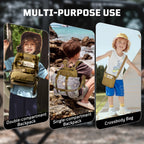 1TG Multi-Functional Kids Backpack 丨 with Patch&Modular Design (Ages 3-6)