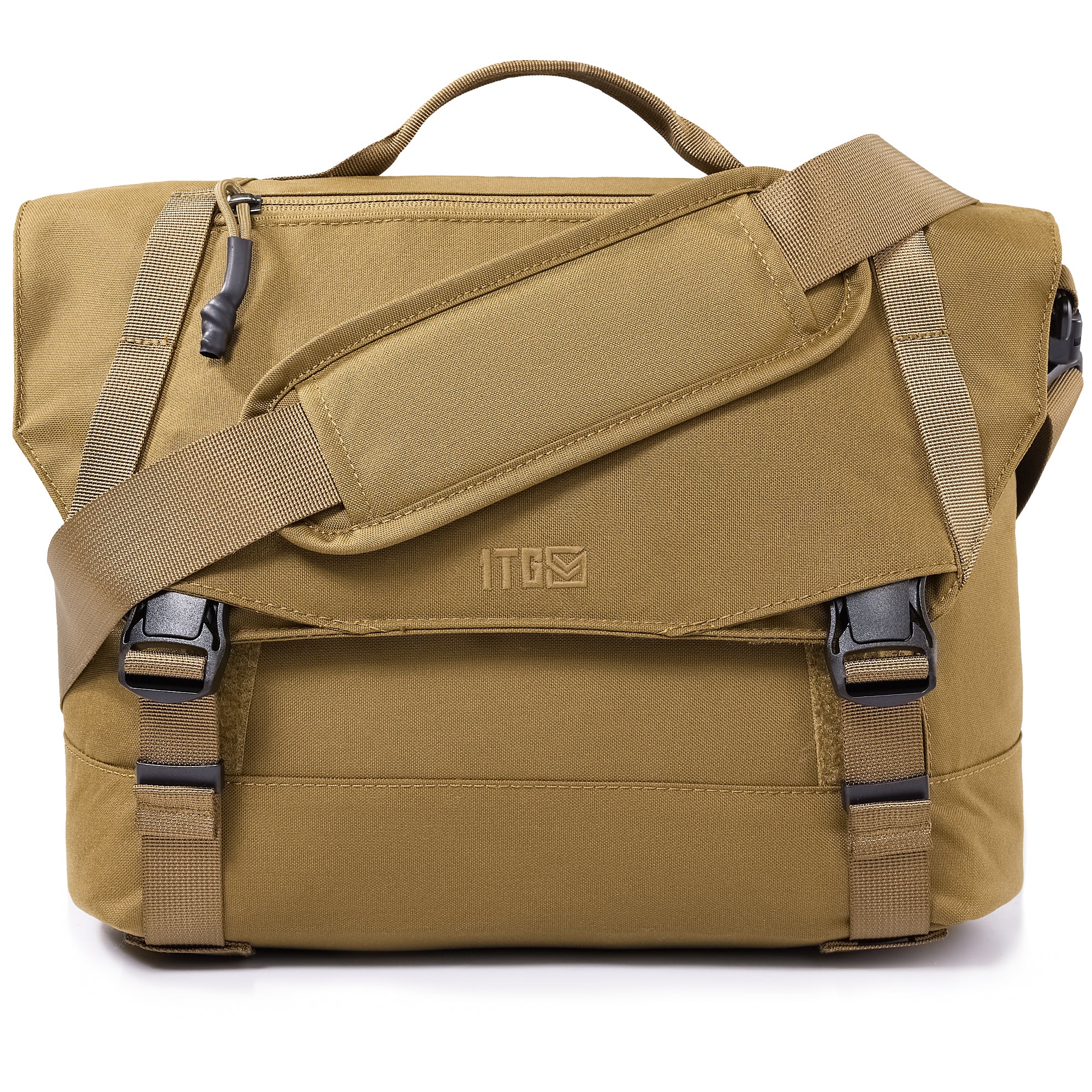 1TG Unisex Classic Messenger Bag丨Adjustable Strap & For 12.9" iPad