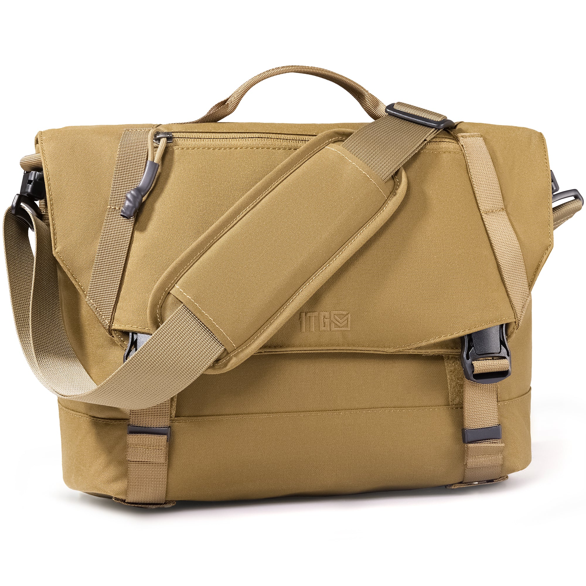 1TG Unisex Classic Messenger Bag丨Adjustable Strap & For 12.9" iPad