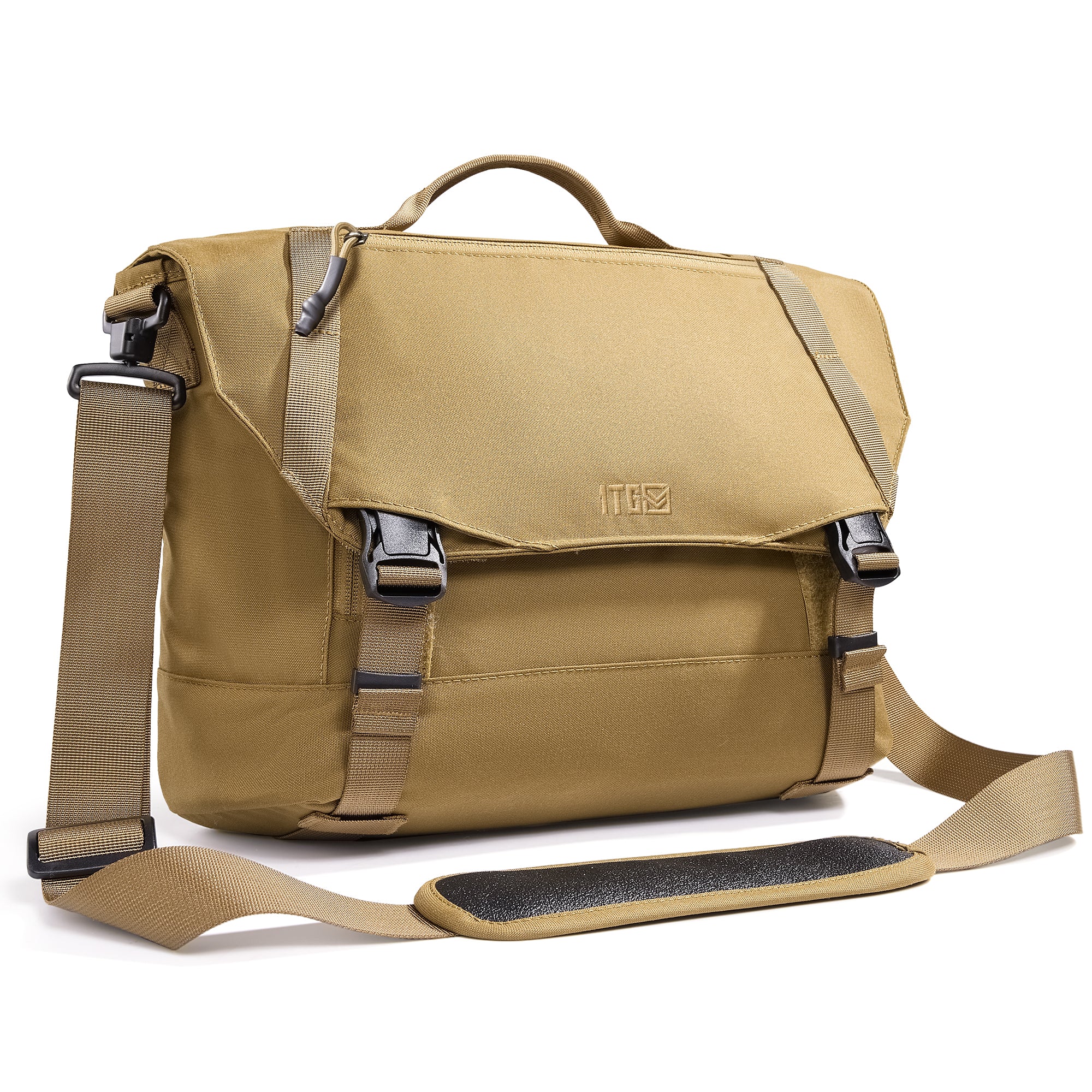 1TG Unisex Classic Messenger Bag丨Adjustable Strap & For 12.9" iPad