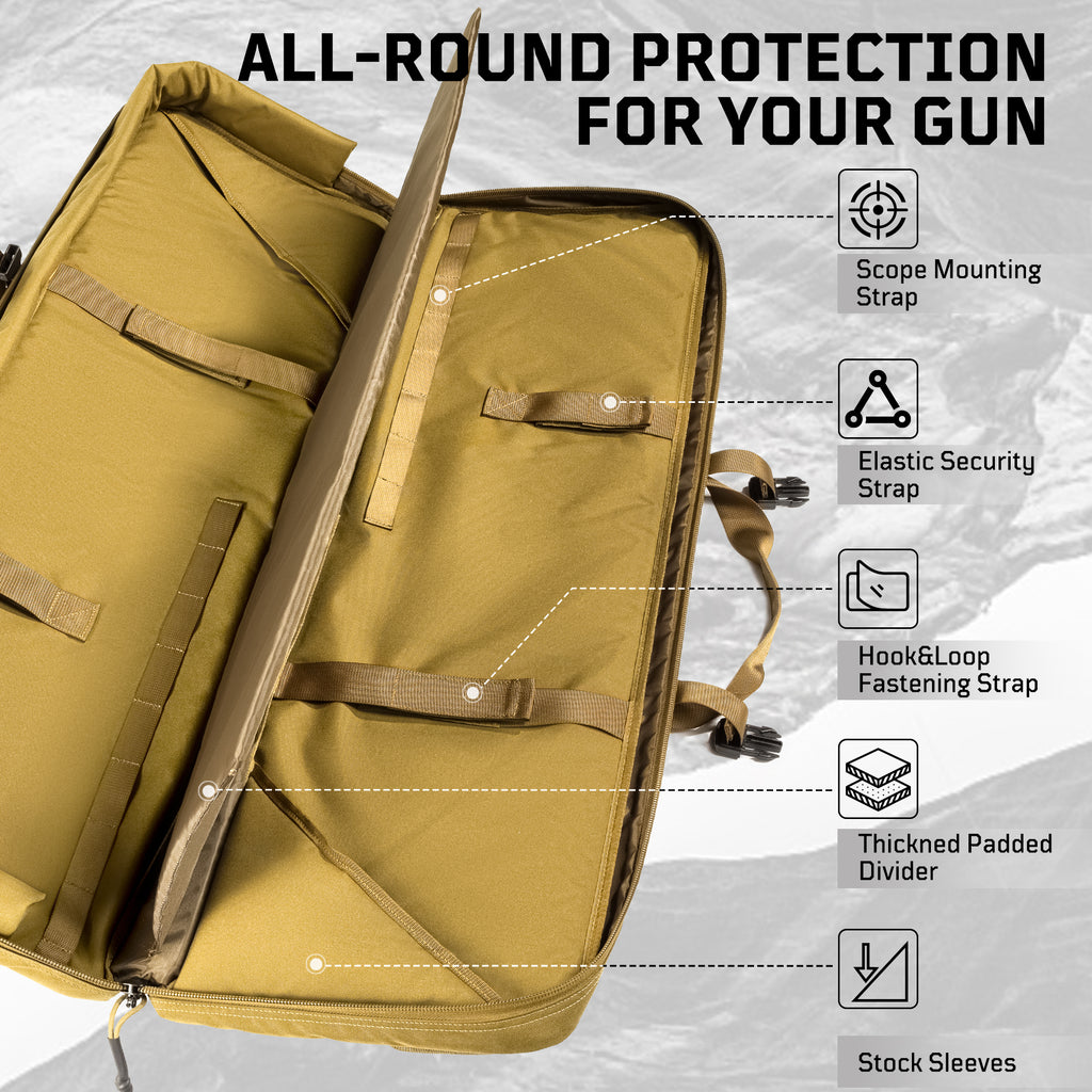 1TG Gun Case | Adjustable Dividers for Gear & Accessories