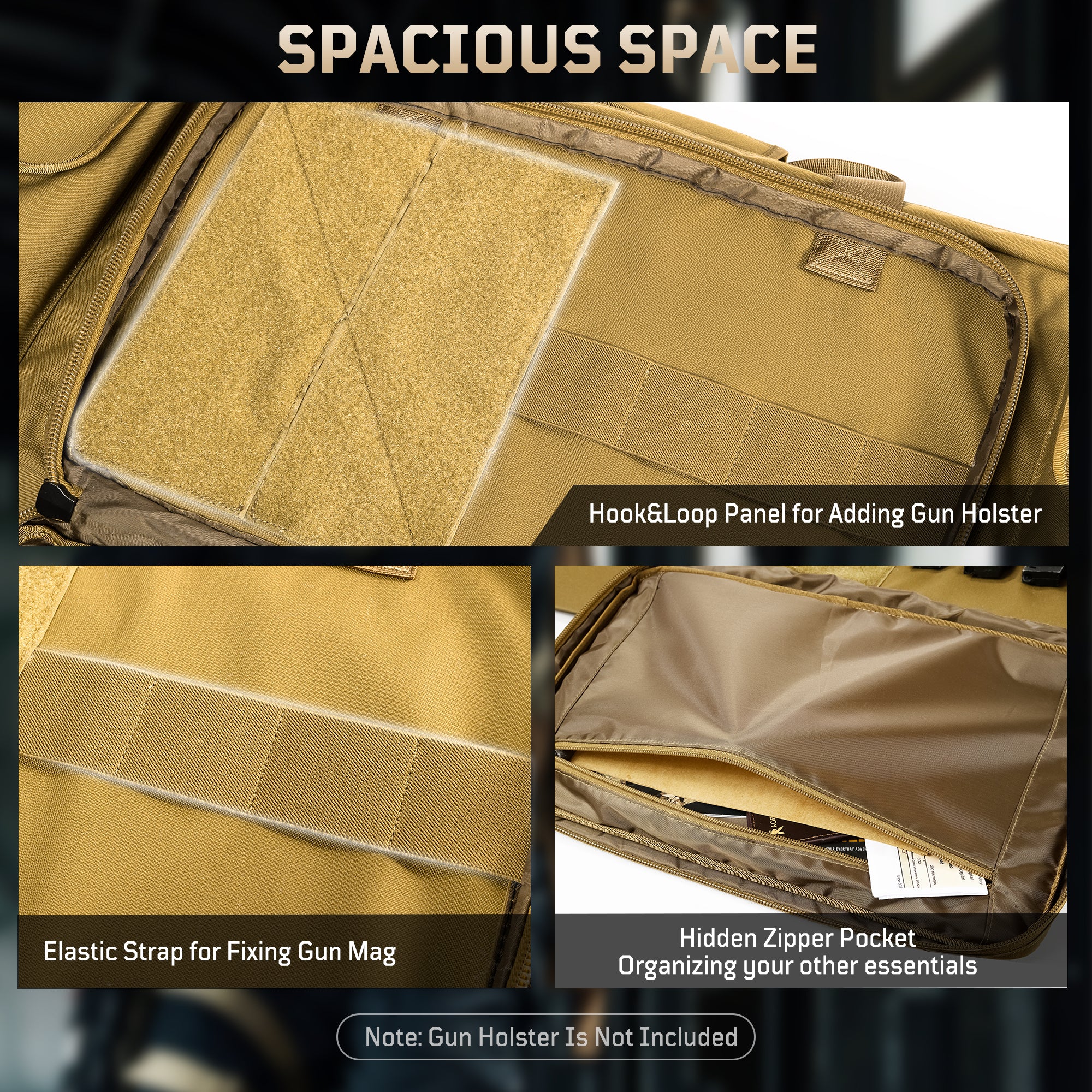 1TG Gun Case | Adjustable Dividers for Gear & Accessories