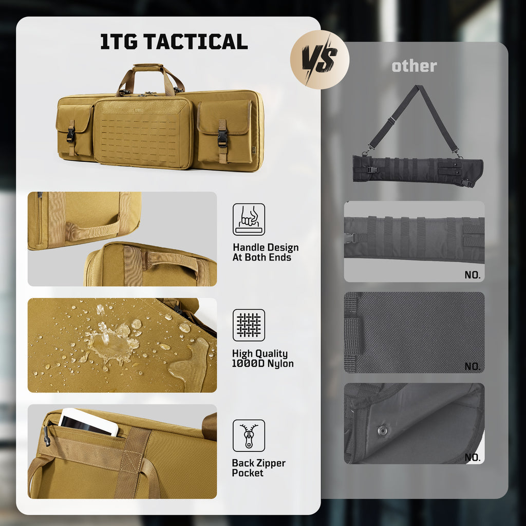 1TG Gun Case | Adjustable Dividers for Gear & Accessories