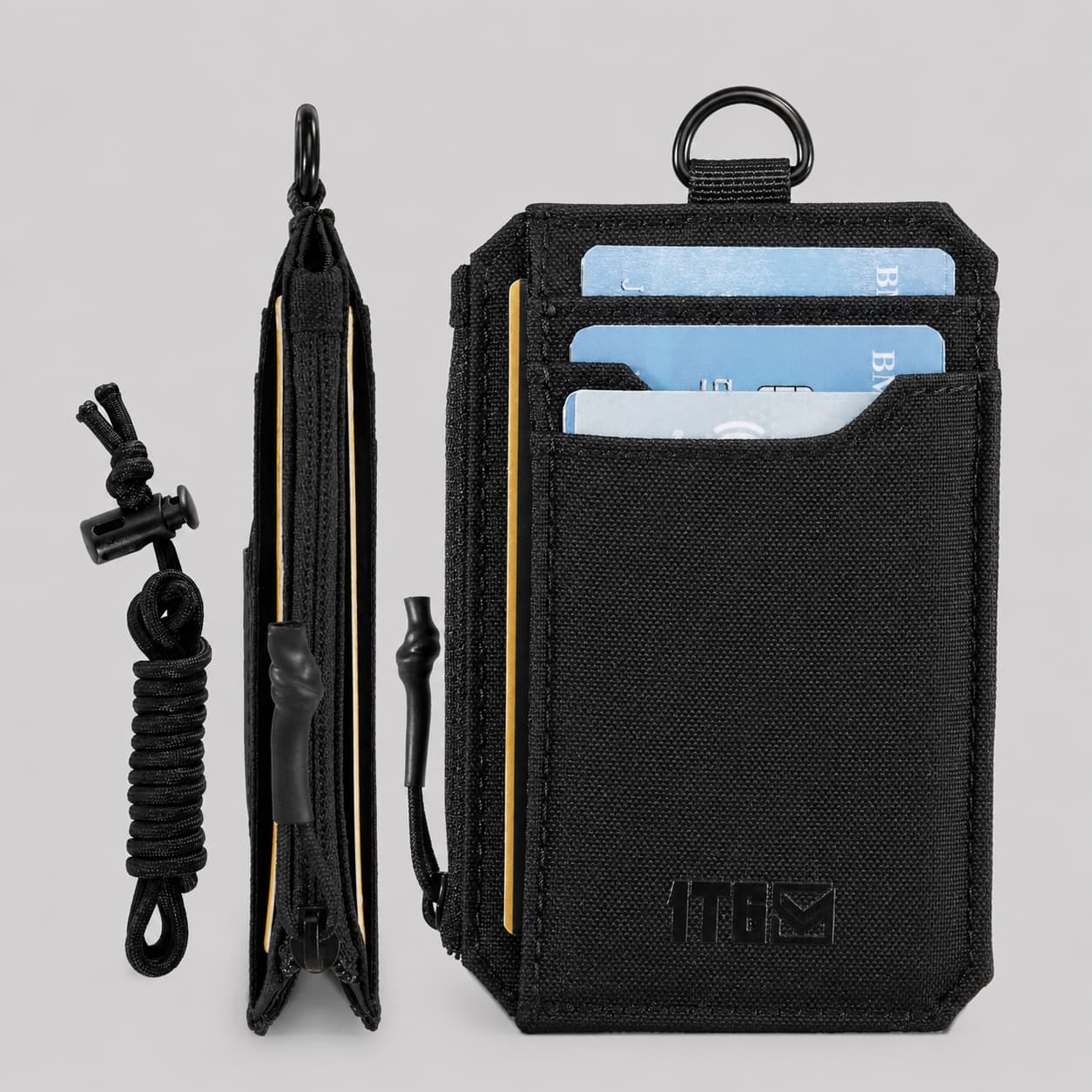1TG Men's Slim Wallet | 500D Nylon, RFID Blocking & AirTag Slot（副本）