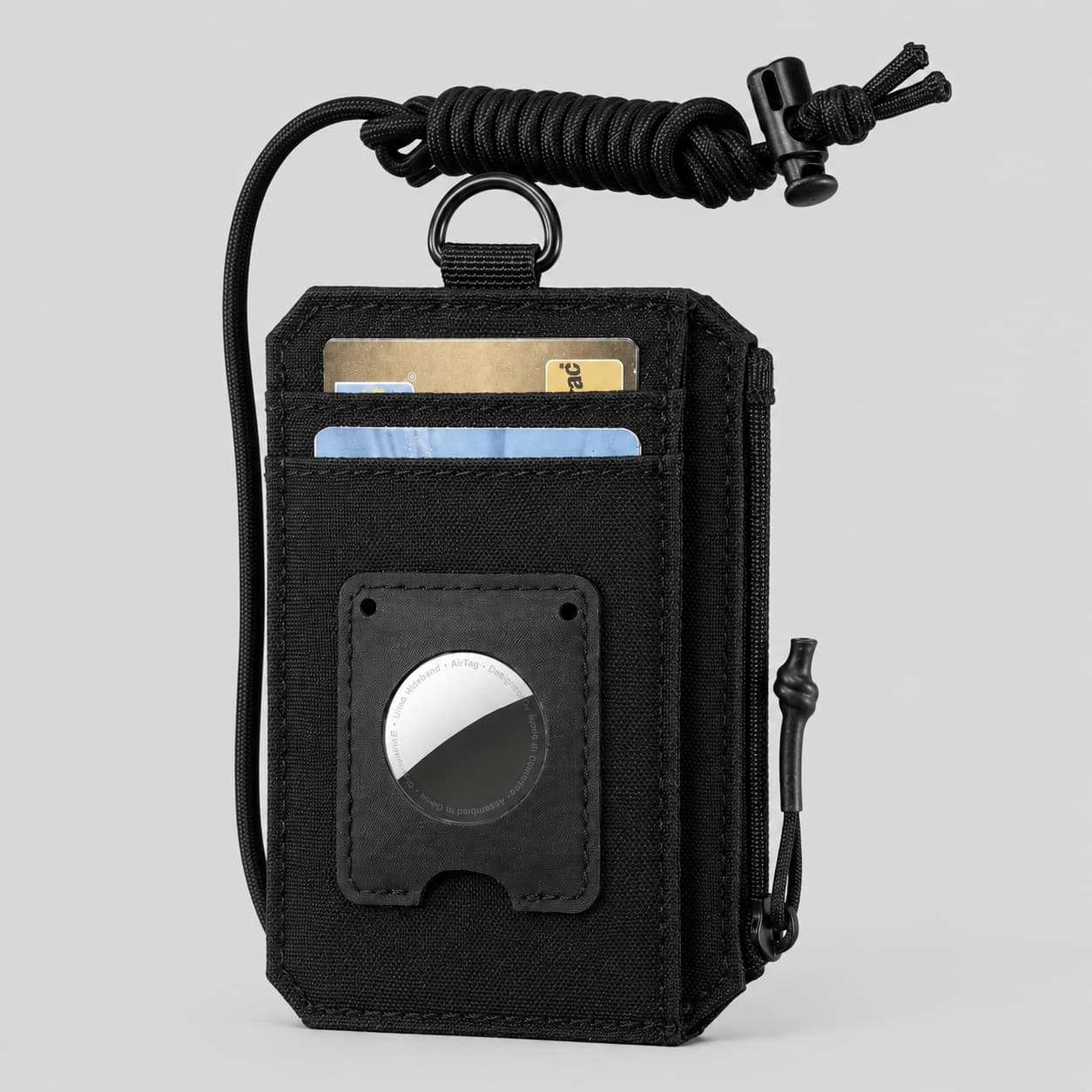 1TG Men's Slim Wallet | 500D Nylon, RFID Blocking & AirTag Slot（副本）