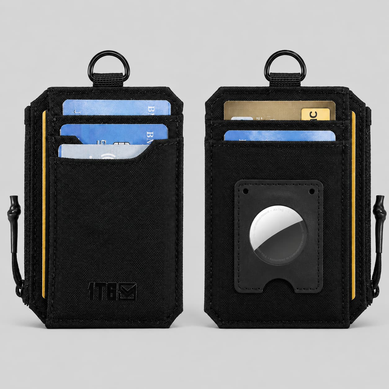 1TG Men's Slim Wallet | 500D Nylon, RFID Blocking & AirTag Slot（副本）