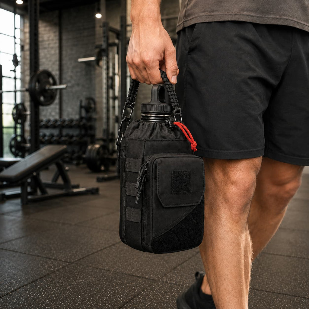 1TG Active Dad Gift Box |  Magnetic Water Bottle Bag + Training Gloves + Badge + Handwritten Card