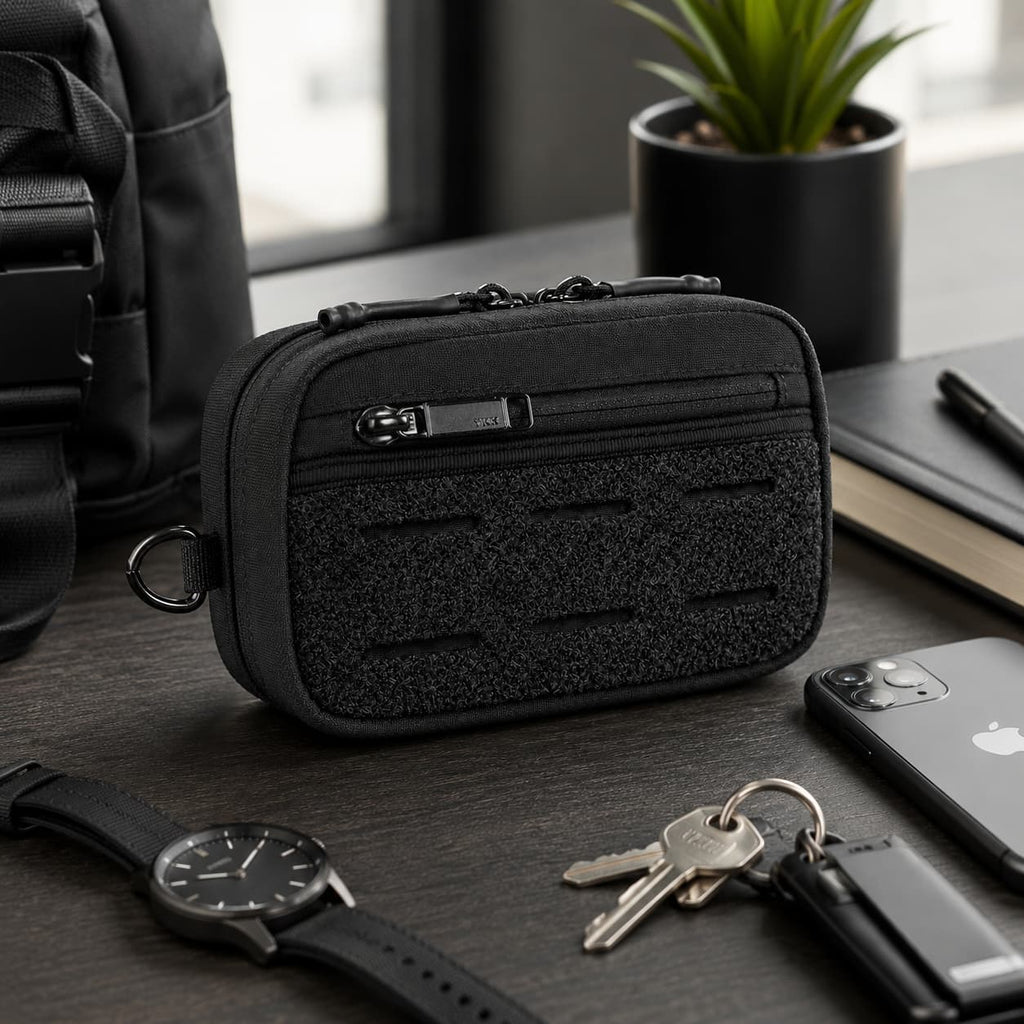 1TG Card & Coin Purse | 500D Nylon, RFID Blocking, MOLLE & AirTag Slot
