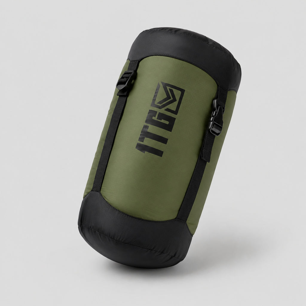 1TG Four-Season Mummy Sleeping Bag |  Diagonal Zipper&Suitable for 25-36℉