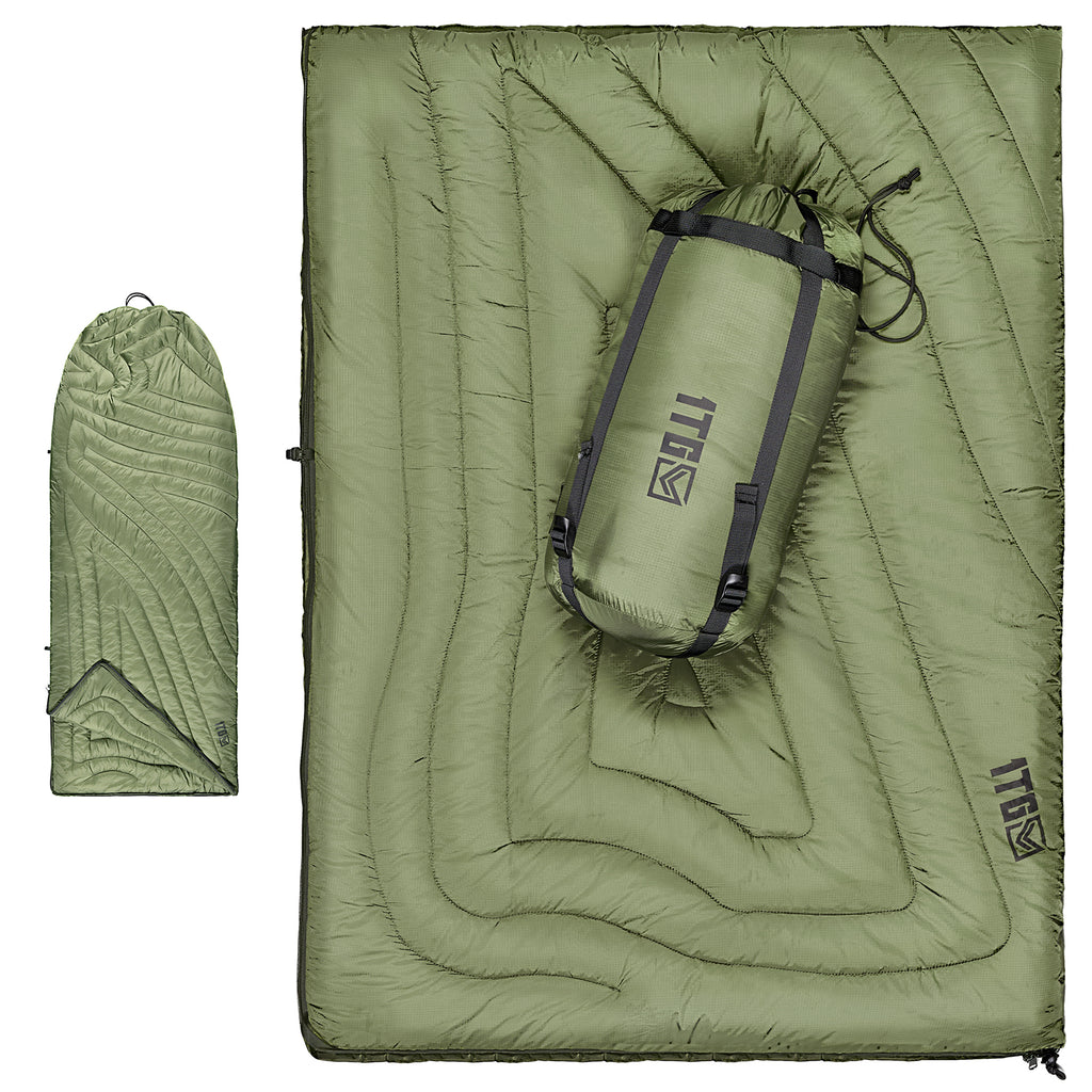 1TG 3M Thinsulate KL150 Camping Blanket 丨With Ykk zipper & Water resistant