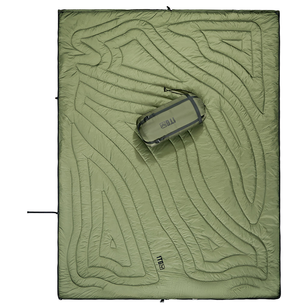 1TG 3M Thinsulate KL150 Camping Blanket 丨With Ykk zipper & Water resistant