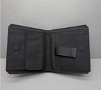 1TG CONCEPT EDC Slim Wallet | Hidden Apple Find My Slot, RFID Blocking & Quick-Pull Card Access | Waterproof Jacquard Nylon