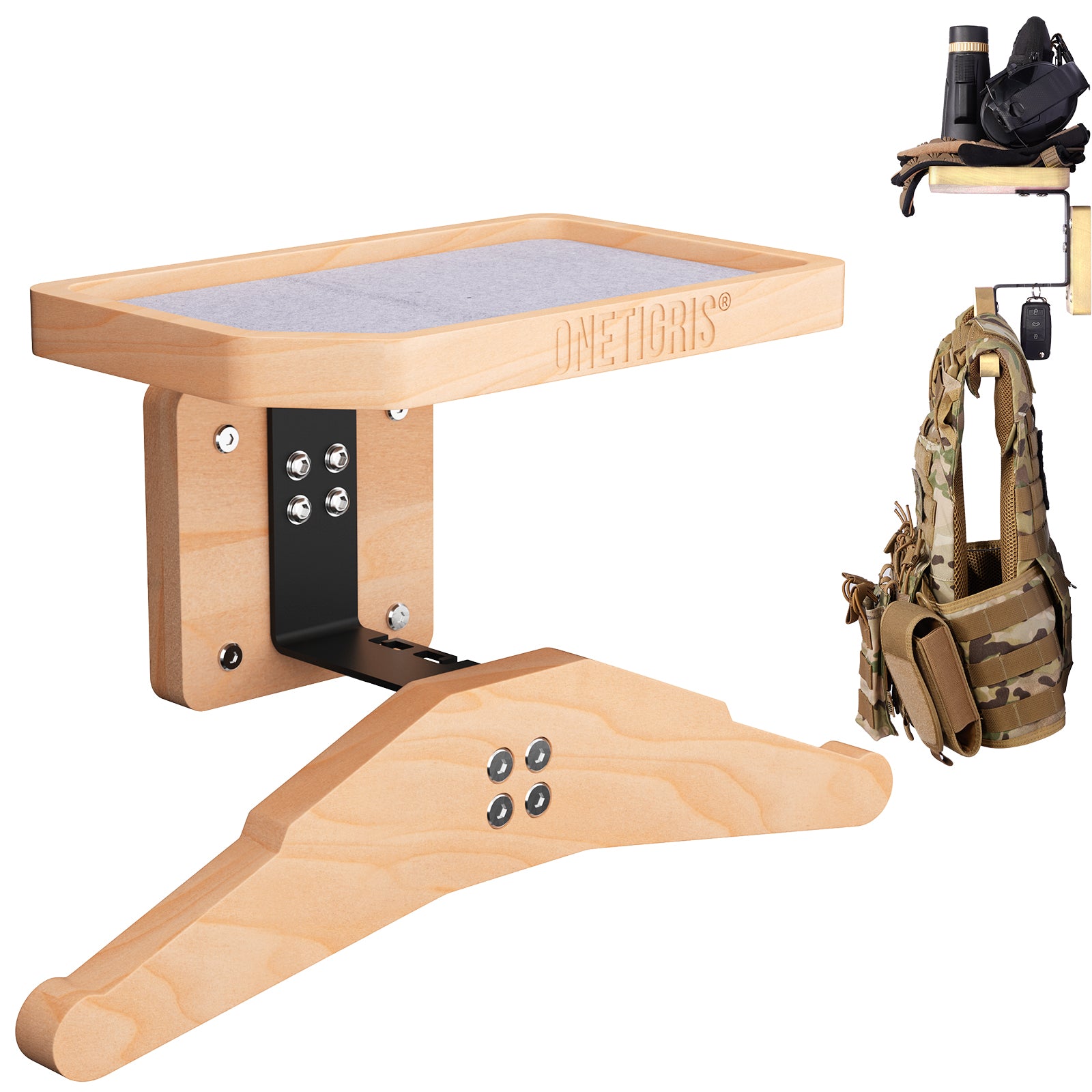 1TG Wall Mount 09 | With Shelf & Total Load Capacity 24kg