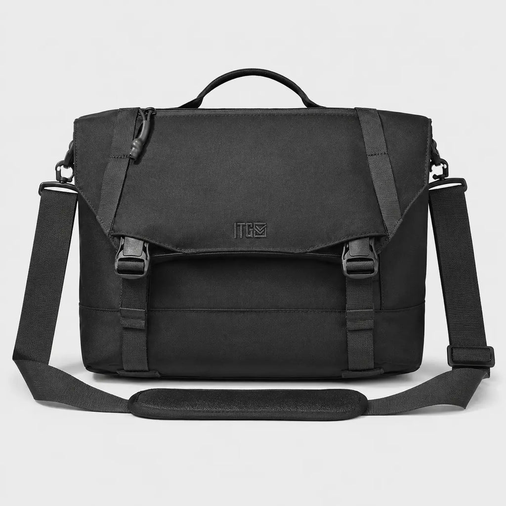 1TG Fashion  Messenger Bag 丨Large Capacity & Adjustable Straps For 15.6" laptops