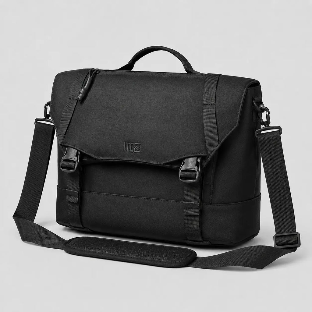 1TG Fashion  Messenger Bag 丨Large Capacity & Adjustable Straps For 15.6" laptops