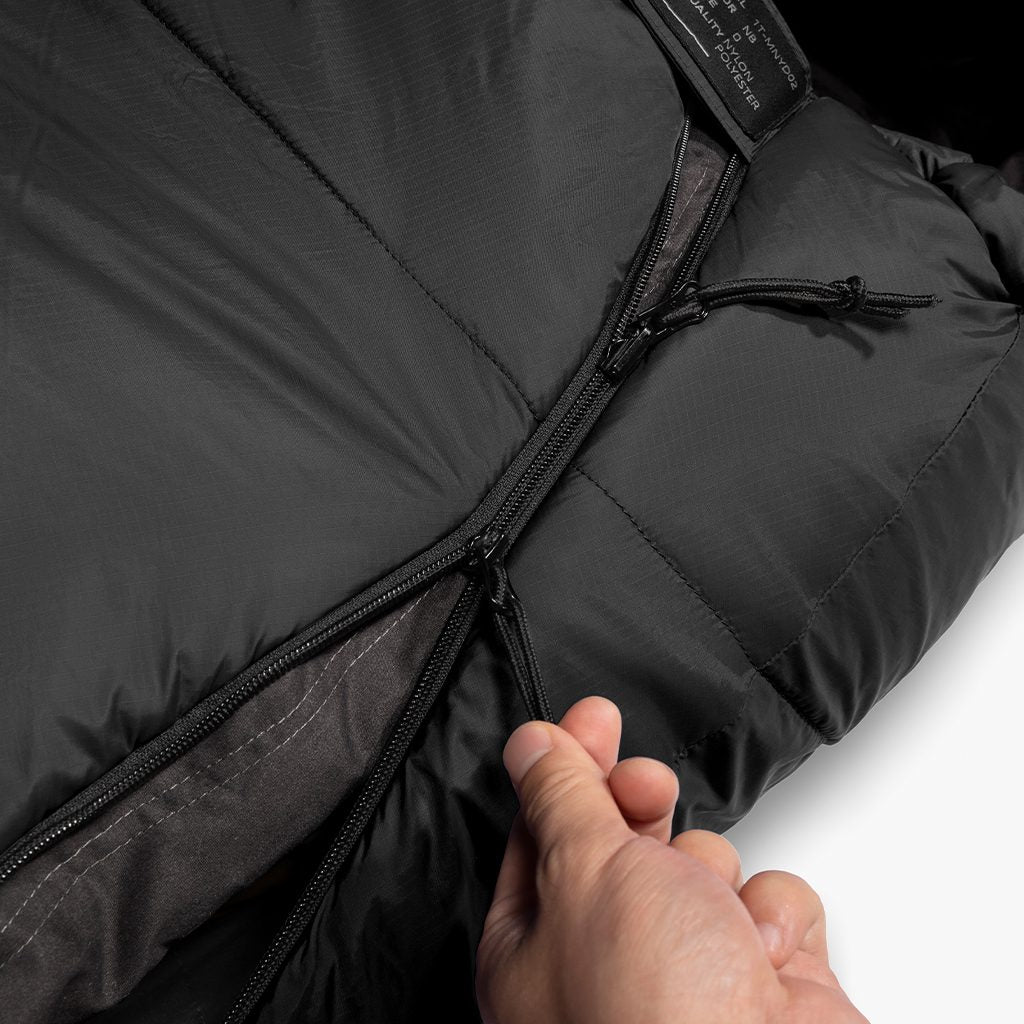 Mummy Sleeping Bag D02 | Roomy 3D Footbox & Summer Comfort